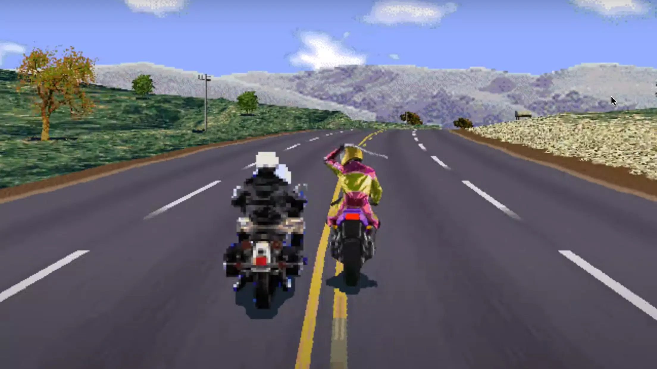 Road Rash ဖန်သားပြင်ဓာတ်ပုံ 0