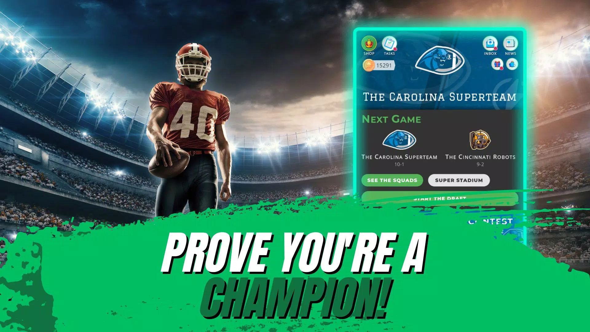 Astonishing Football Manager Capture d'écran 1