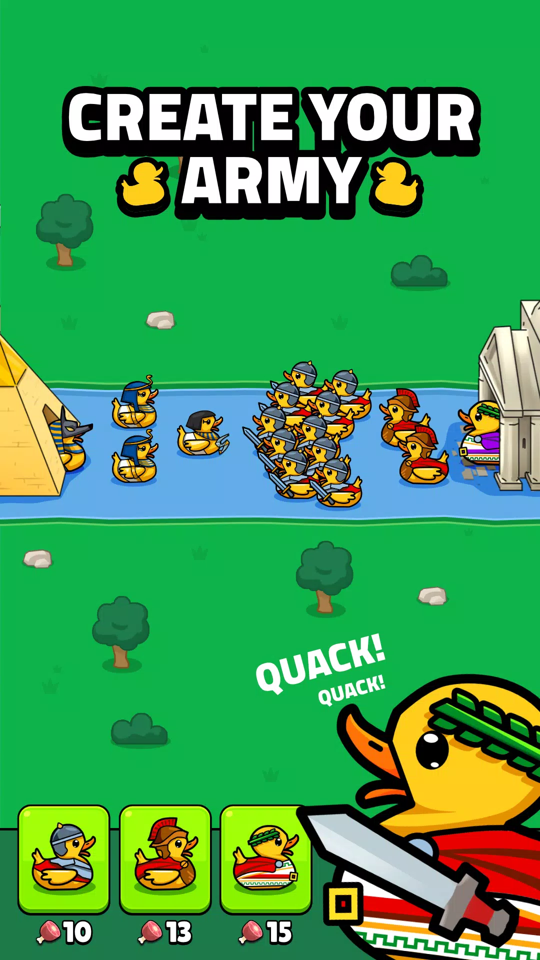 Age of Duck Warriors: War Game スクリーンショット 3