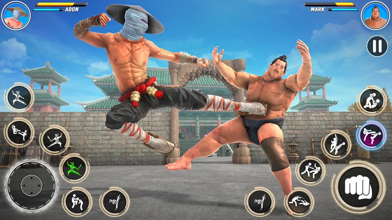 Kung Fu Games - Fighting Games ภาพหน้าจอ 2