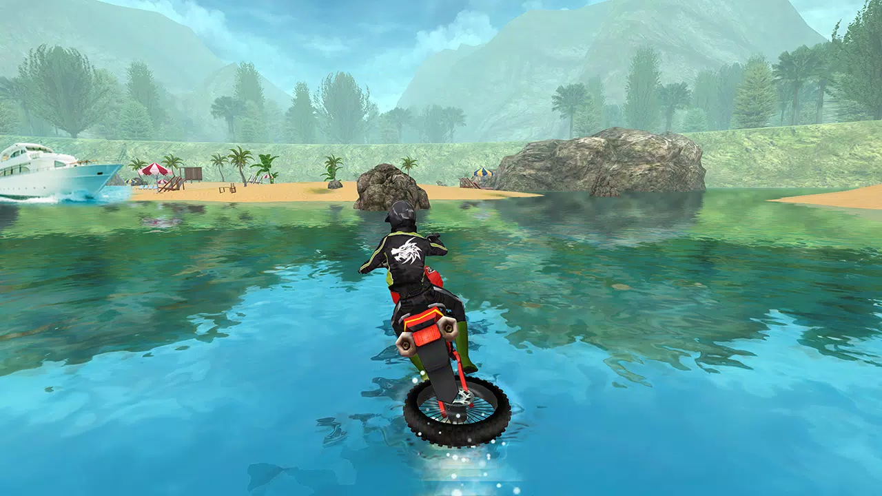 Bike Racing : Water Bike Games Schermafbeelding 1