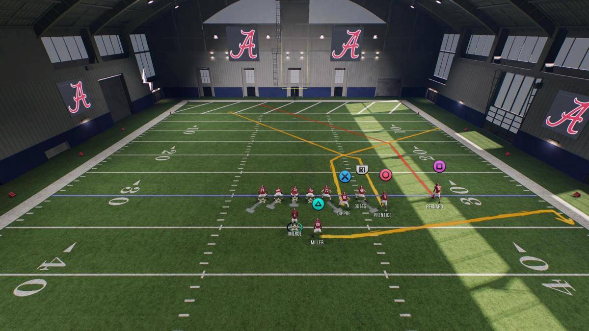 Zdjęcie: Alabama Crimson Tide Playbook zrzut ekranu