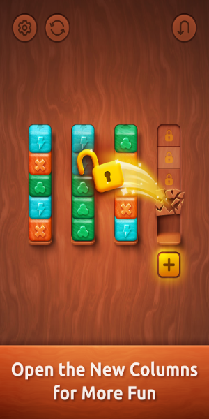 Colorwood Sort Puzzle Game Mod Capture d'écran 2