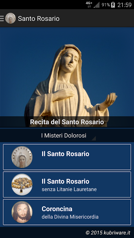 Holy Rosary Screenshot 0