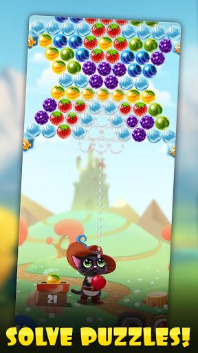 Fruity Cat: bubble shooter! Captura de tela 0