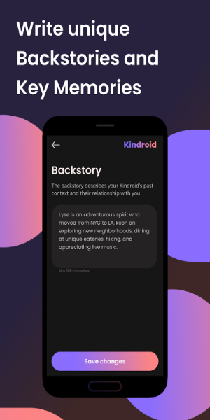 Kindroid: AI Companion Chat Schermafbeelding 2