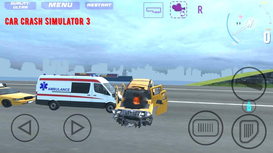 Car Crash Simulator 3 Captura de tela 1