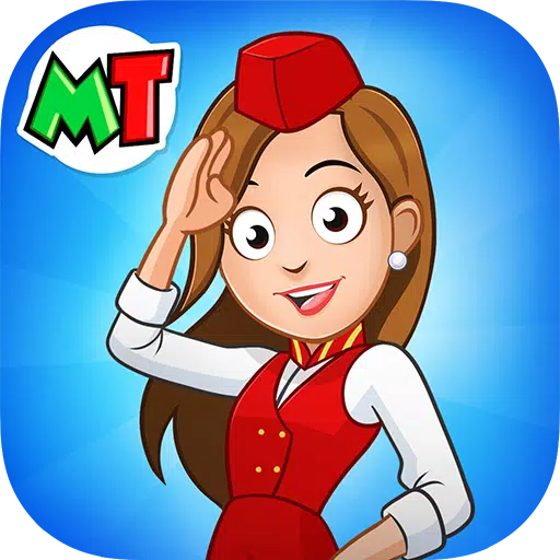 My Town Airport games for kids