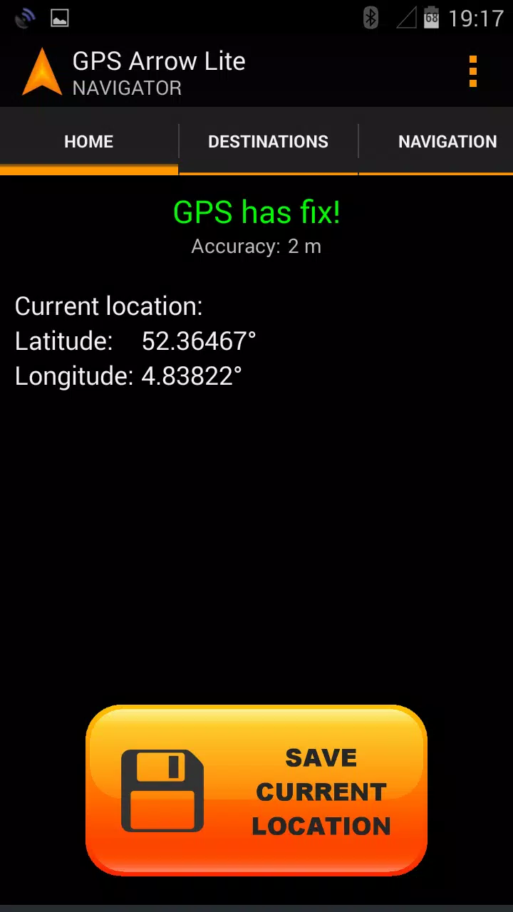 GPS Arrow Navigator LITE Скриншот 0