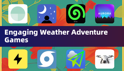 Envolver jogos de aventura meteorológicos
