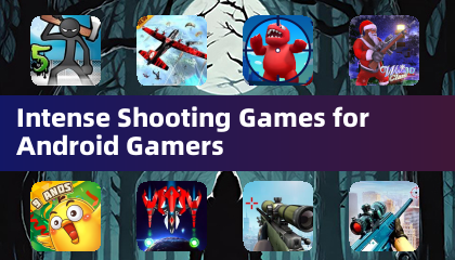 Intensi giochi di tiro per i giocatori Android