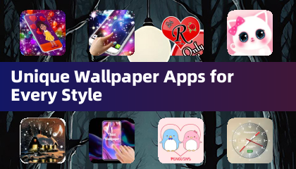 App di sfondo uniche per ogni stile