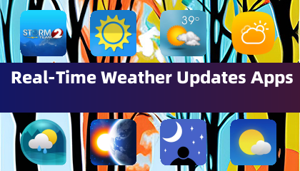 실시간 날씨 업데이트 앱