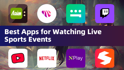 라이브 스포츠 경기 관람을 위한 최고의 앱