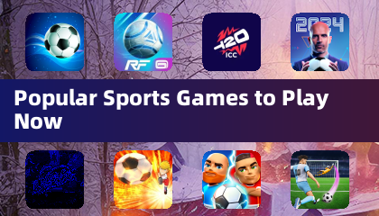 Beliebte Sportspiele zum Spielen