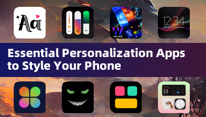 Essential Personalization Apps to Style Your Phone