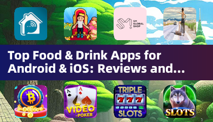 Android & iOS向けトップフード＆ドリンクアプリ：レビューと比較