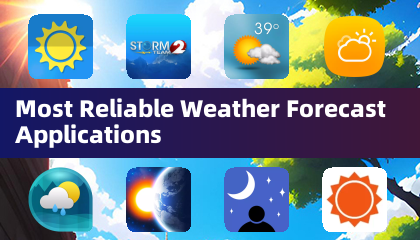最も信頼できる天気予報アプリケーション