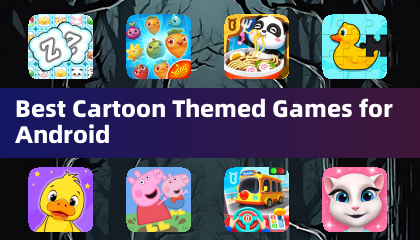 최고의 카툰 테마 게임 - 안드로이드용