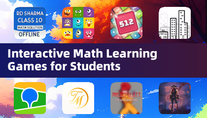 Interactive Math Learning Games for Students
