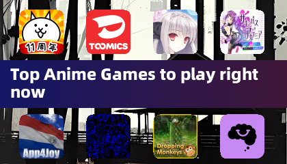 Top Anime Games to play right now