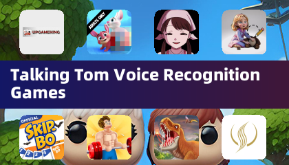 Talking Tom Voice Recognition Games